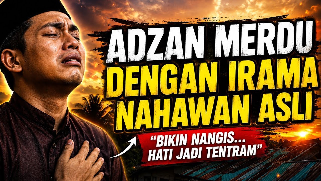 Adzan Merdu Bikin Nangis || Adzan Merdu Dengan Irama Nahawan Asli