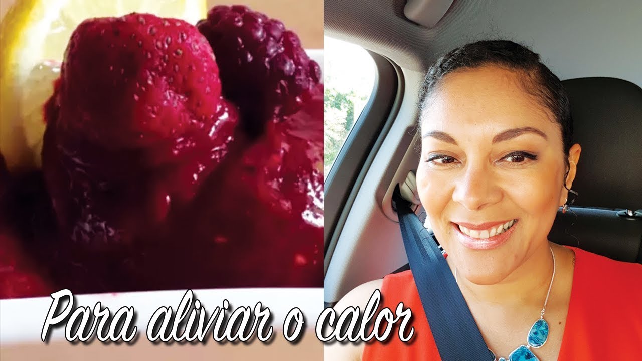 Sorbet de Frutas Vermelhas - Emagrecer Certo com Yamily Benigni