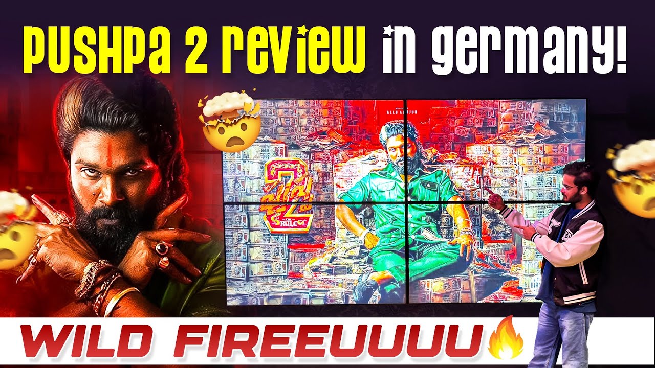పుష్ప 2 సినిమా review 🔥 | Telugu vlogs in Germany |