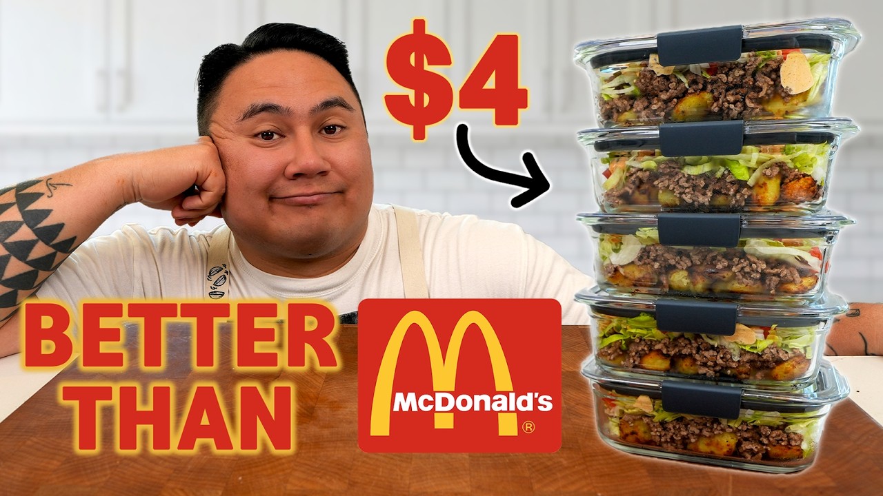 Easy & Affordable Big Mac Meal Prep