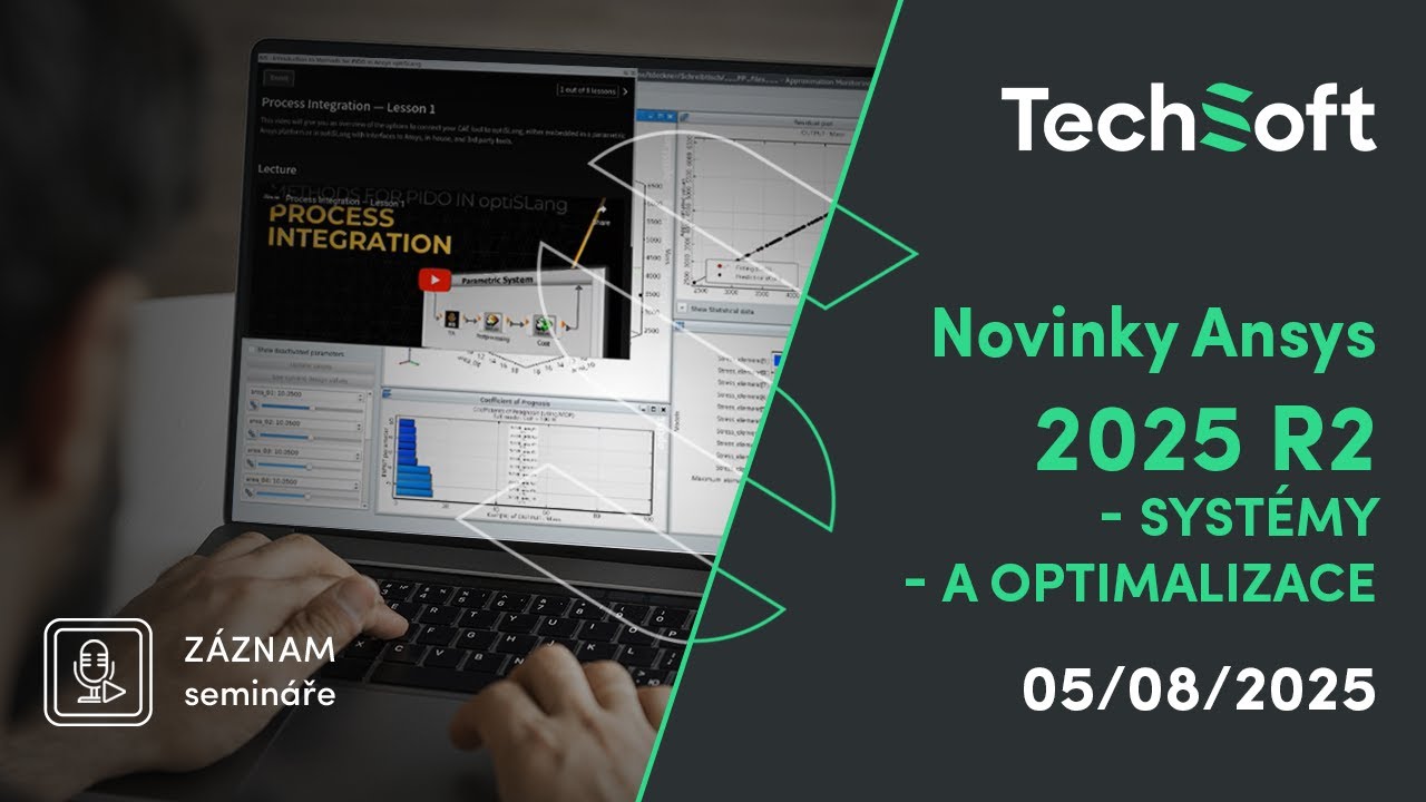 Novinky Ansys 2025 R2 Systemy a optimalizace