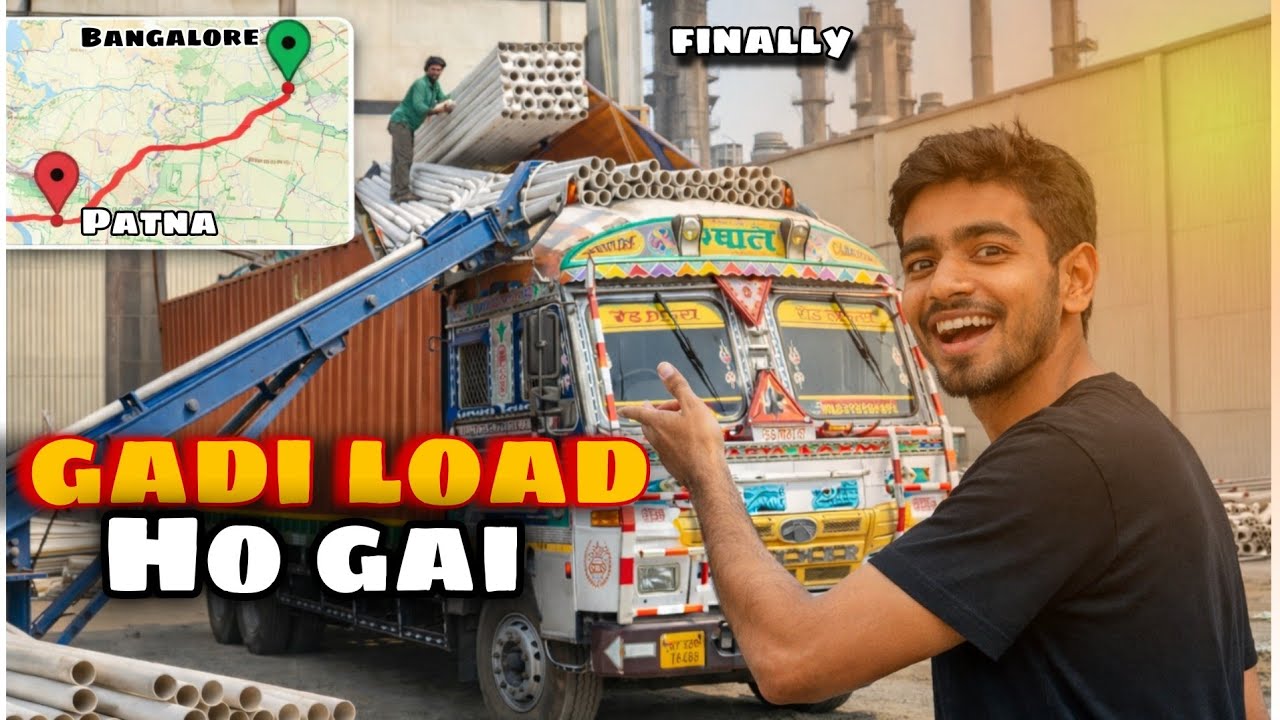 Gadi load ho gaya || Bangalore to patna || company  ne dhoka Kiya @ankuraovlogs-2005 
