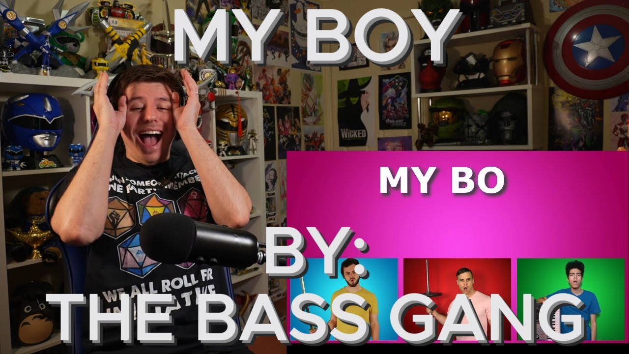 УДИВИТЕЛЬНО С ПЕРВОГО ДНЯ!!!!!!! Слепая реакция на Bass Gang - My Boy