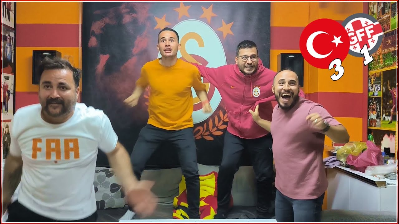 TÜRKİYE 3-1 Gürcistan Maçı Tepki || Nerede Kalmıştık..? #BizimÇocuklar #TURvGEO
