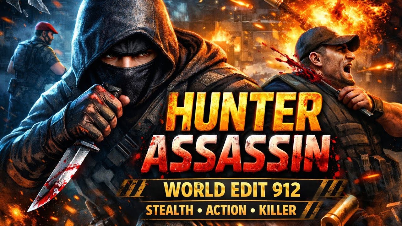 world edit  is live Shadow Hunter: Silent Assassin #Stealth #HunterGame #Action