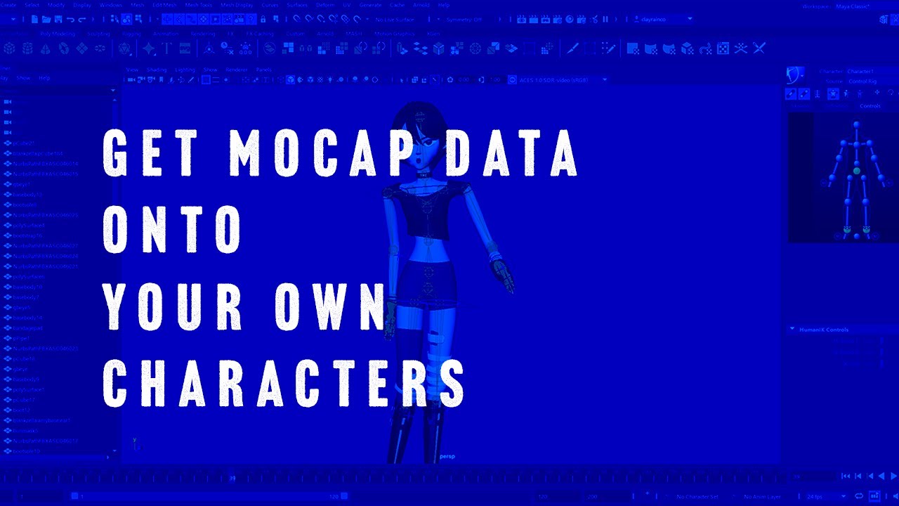 DeepMotion и Maya 2022: разыгрывайте свои кадры и очищайте данные Mocap