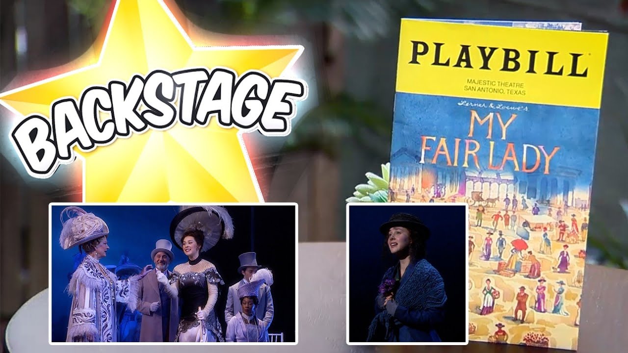 Backstage- My Fair Lady