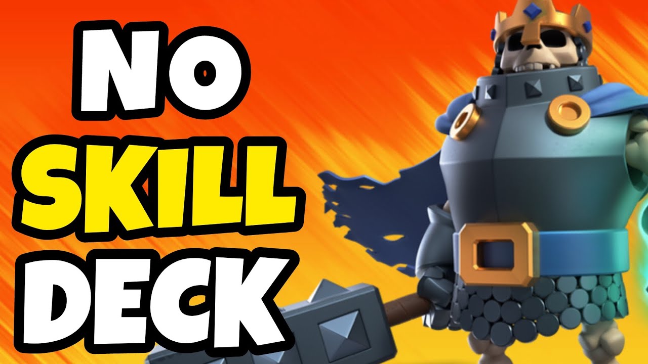 UNSTOPPABLE Skeleton King Deck – Clash Royale Domination!