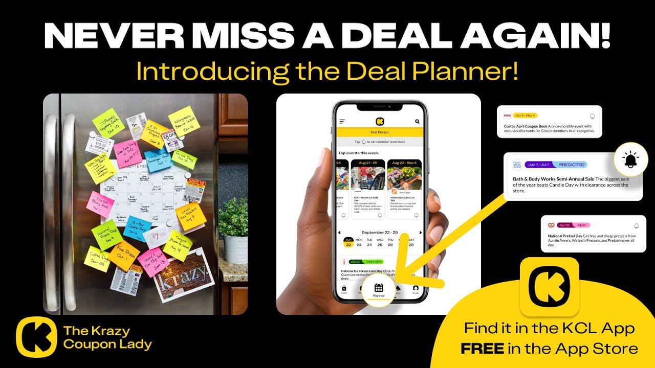 The FREE App That Tracks ALL Major Sales & Food Freebies (Never Miss A Deal Again!)