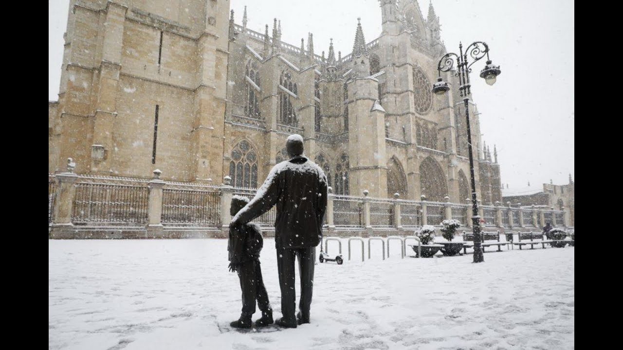 NIEVE EN LEÓN 2026 3ª PARTE