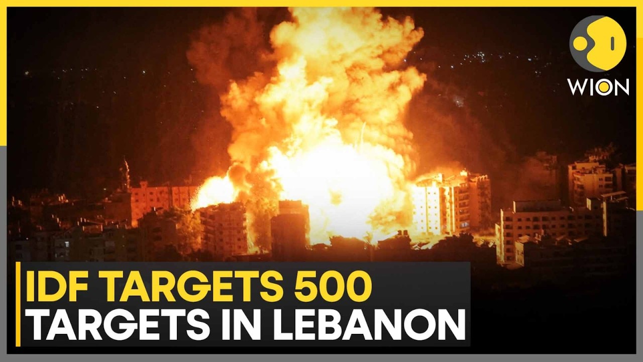 Israel-US War: Israel Pounds Beirut Suburbs As Iran War Expands Into Lebanon | WION