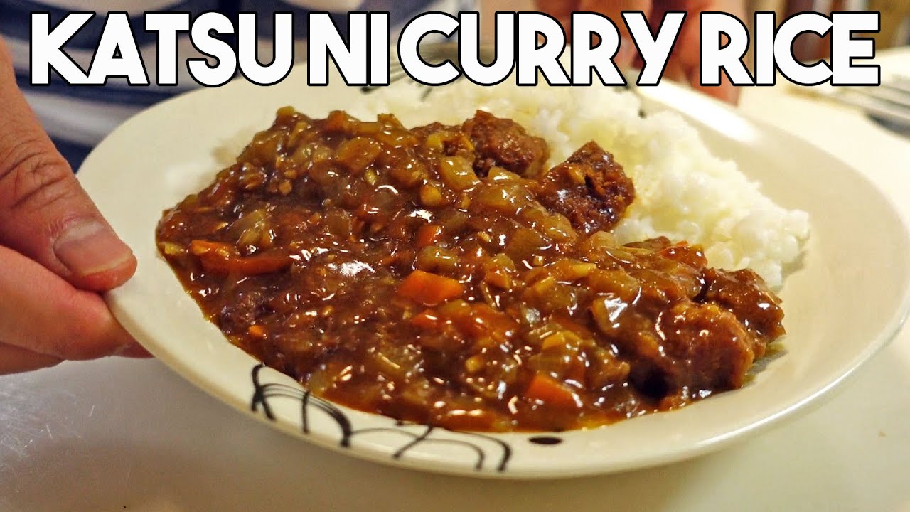Katsu Ni ( Simmered Katsu ) Curry Rice | Dinner Diary