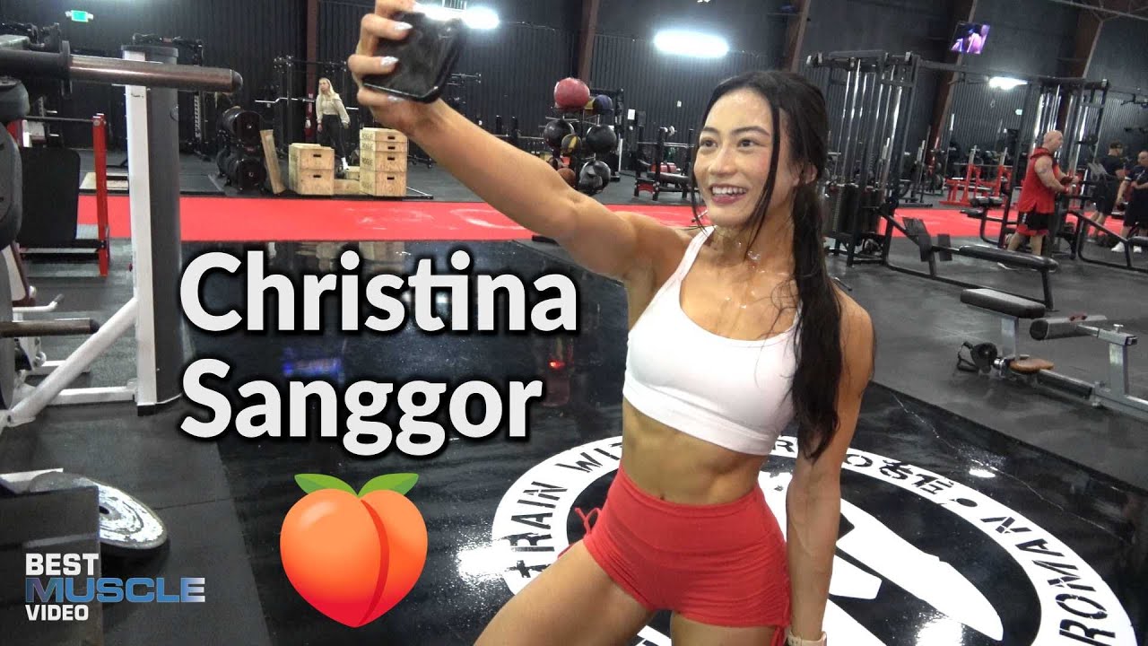 Visiting Wellness fan favorite Christina Sanggor whose 🍑 looks like a blimp