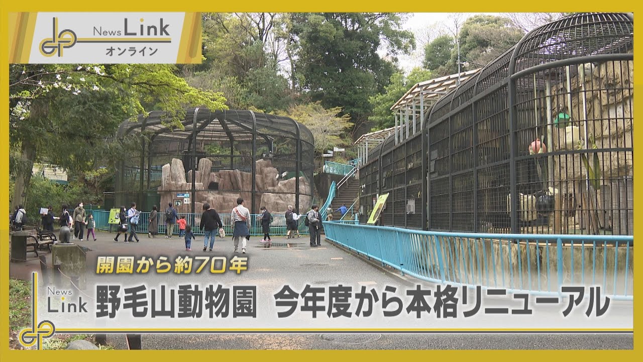横浜・野毛山動物園 今年度から本格的なリニューアル【News Linkオンライン】