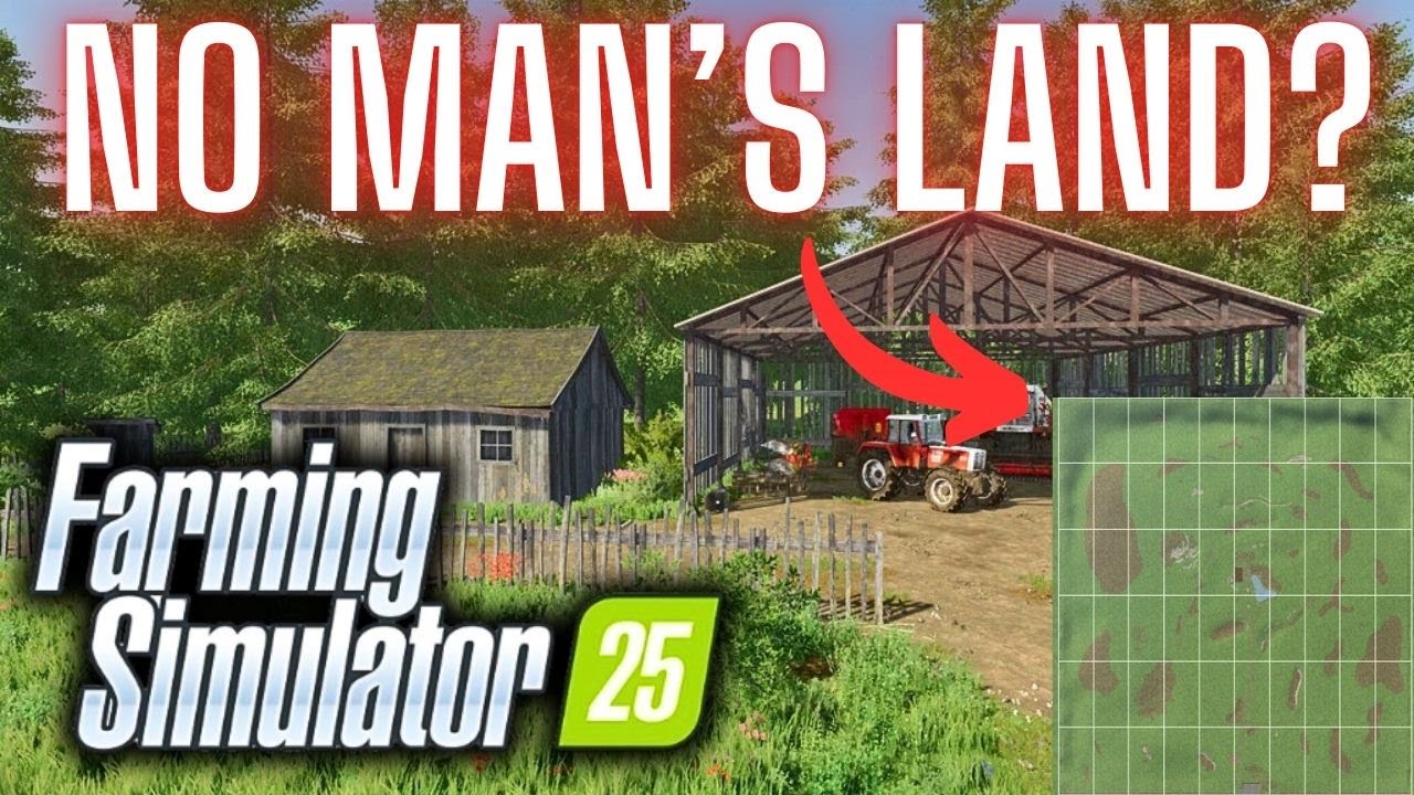 3 NO MAN'S LAND Like Maps For FARMING SIMULATOR 25!