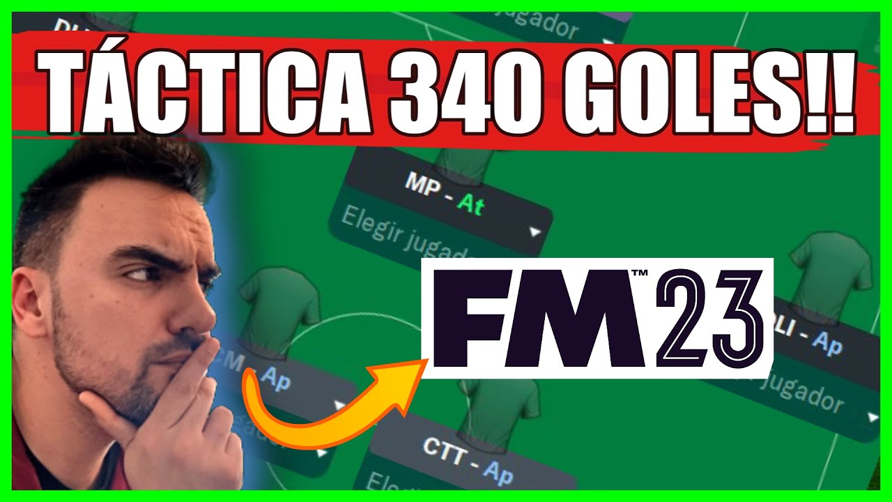 ¡La TÁCTICA MÁS ROTA marca + de 250 GOLES por temporada! 🤯 | Las mejores tácticas de FM23