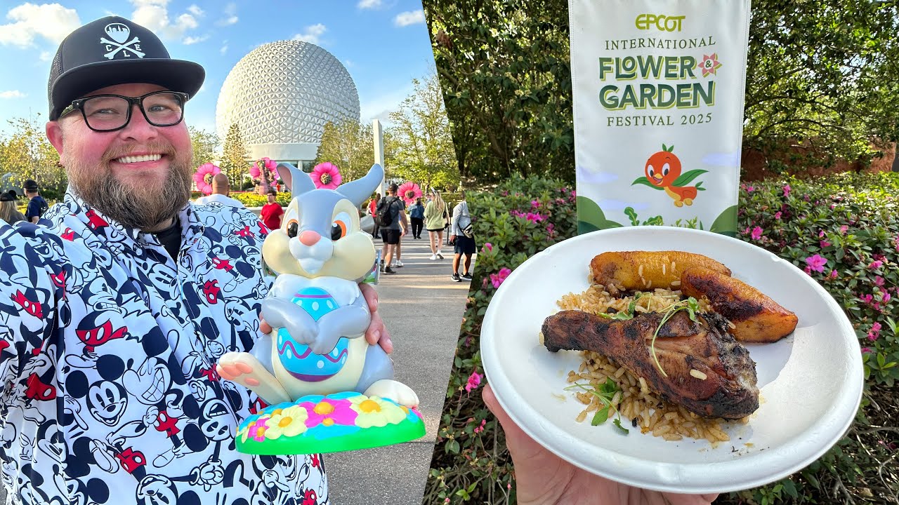 EPCOT Flower & Garden Festival 2025 | How To Get FREE Food & Trying 10 NEW Treats: Walt Disney World