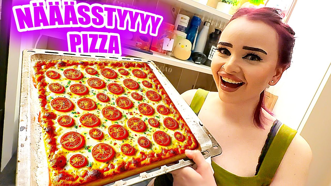 NÄÄSTYYY PIZZA machen by Egg! 🍕💀 (ohne Backpapier) | Celina Vlogs