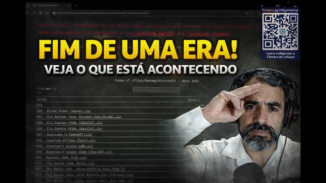 FIM DE UMA ERA... 😔ENTENDA O QUE EST&Aacute; ACONTECENDO - myrient