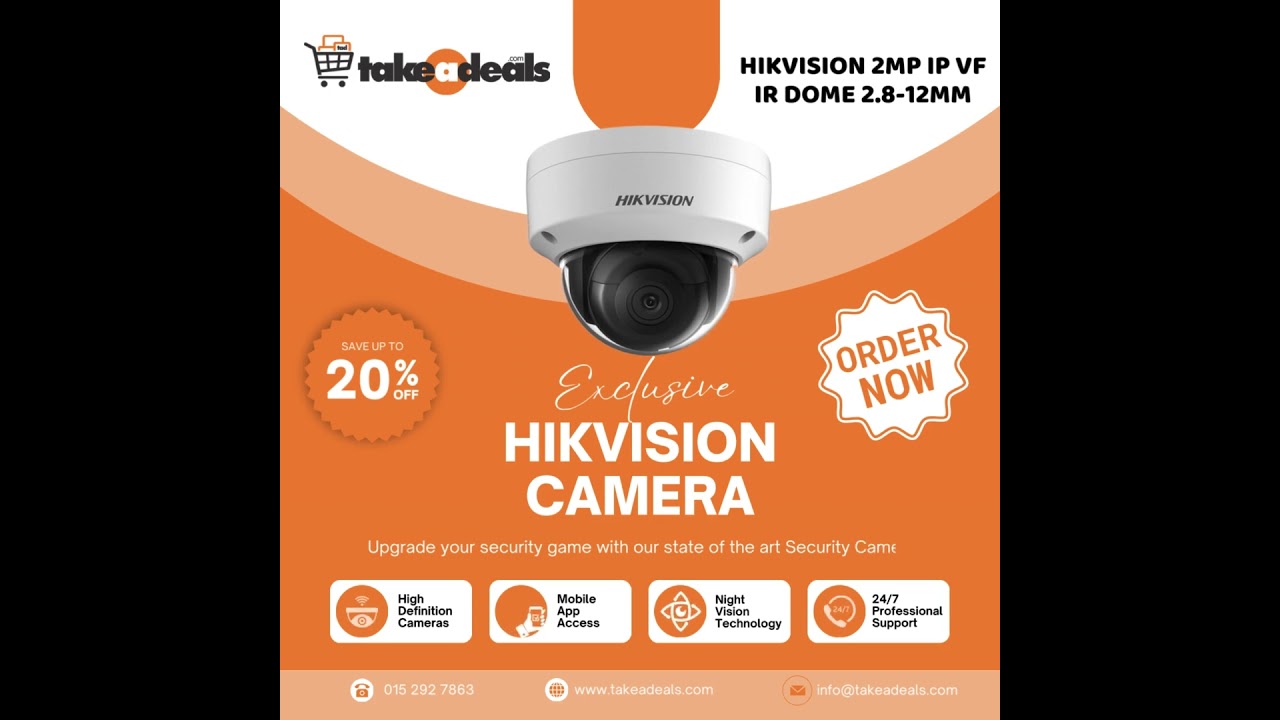 IP Cameras | Surveillance| CCTV Cameras| Shopping Destination| TakeaDeals| Online Shopping