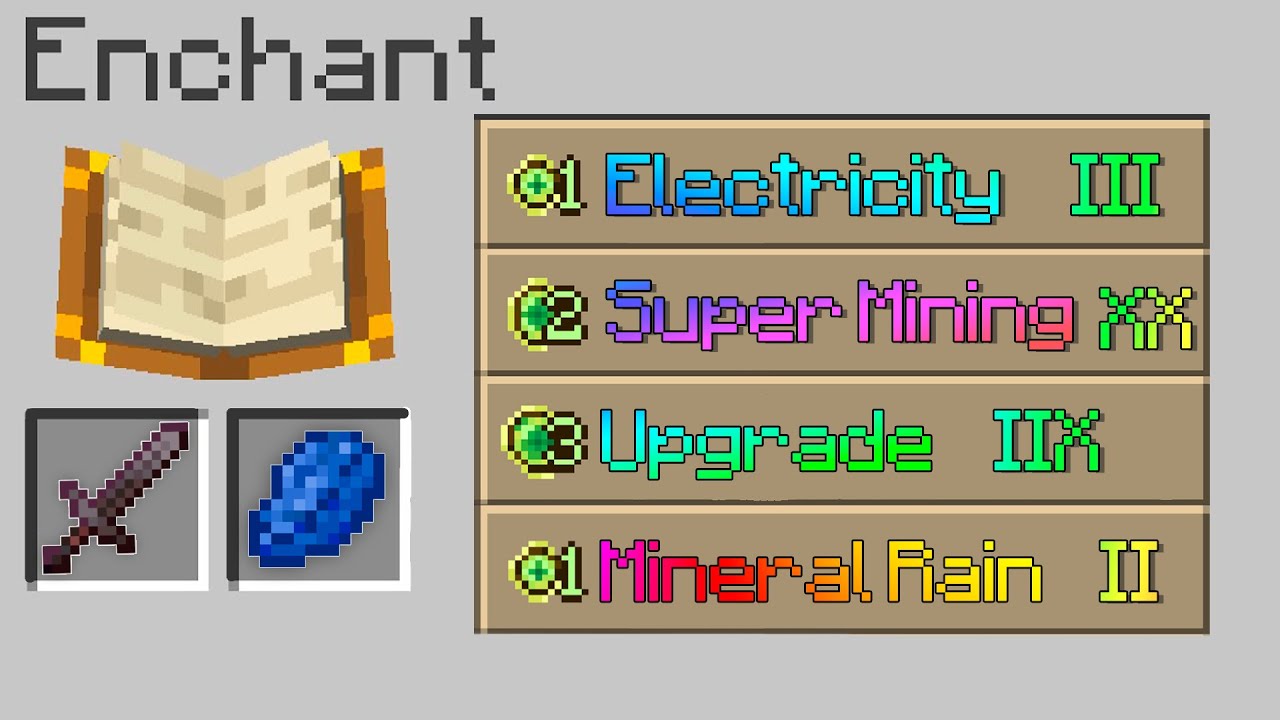 PASO MINECRAFT PERO CREO NUEVOS ENCANTAMIENTOS