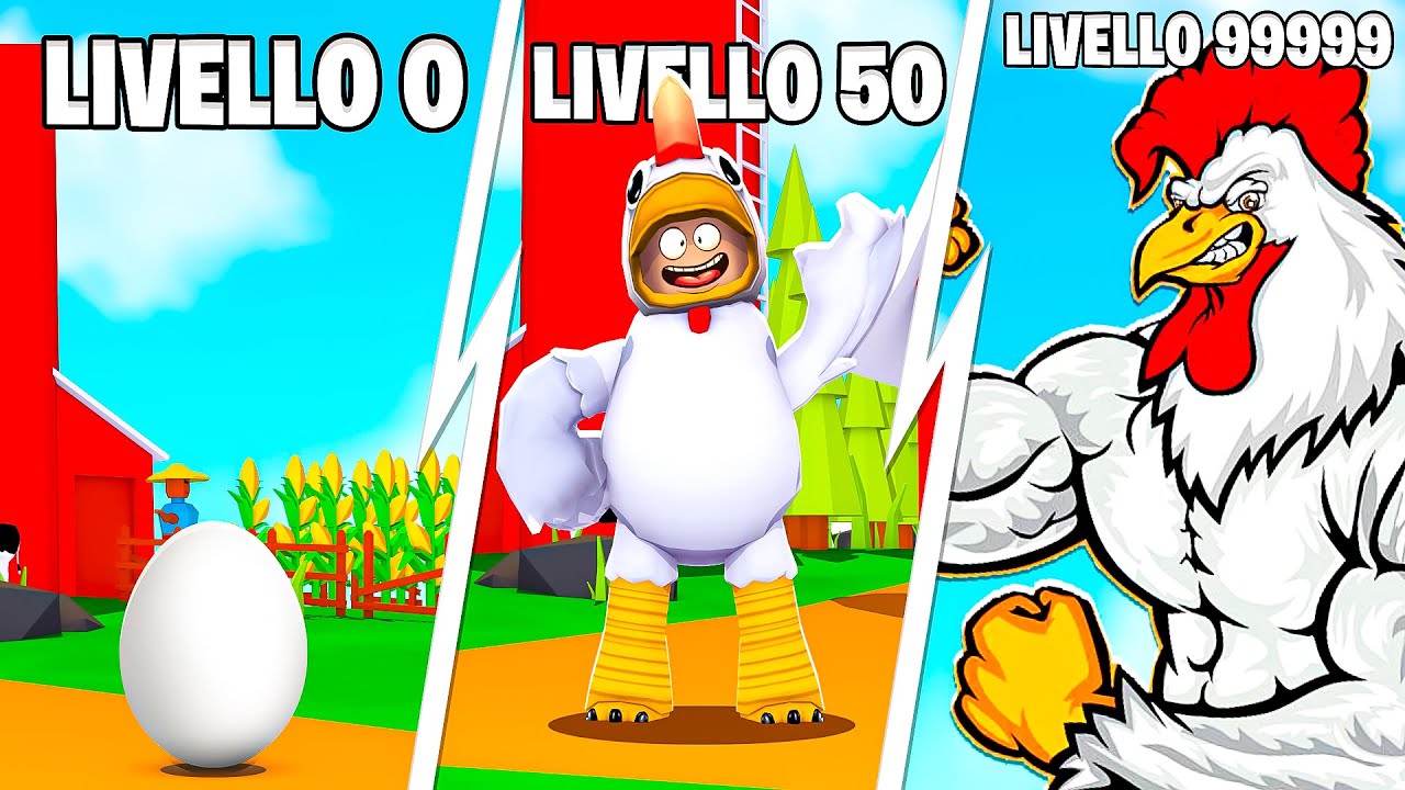 SONO DIVENTATO UN POLLO SU ROBLOX!!