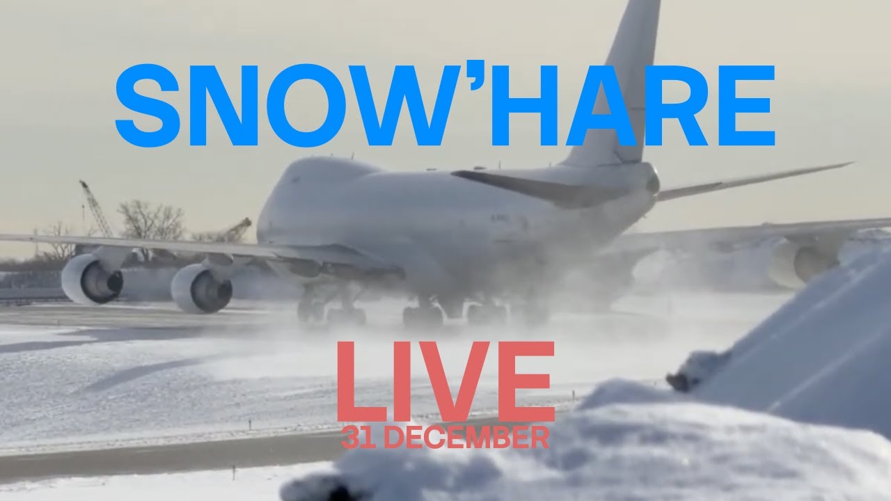 Live O’Hare Intl. Airport Chicago Planespotting at ORD 12/31