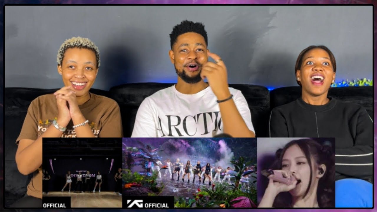 Our Reaction To BLACKPINK - ‘Pink Venom’ M/V + DANCE PRACTICE + Live Perfomance.