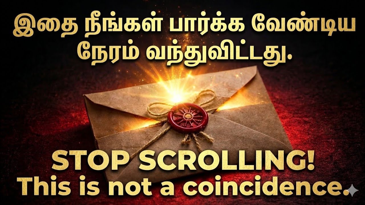 இதை நீங்கள் பார்க்க ஒரு முக்கிய காரணம் உண்டு ✉️ This is for YOU.