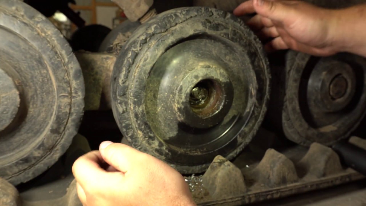 ASV RC 50 Bogie Wheel Removal
