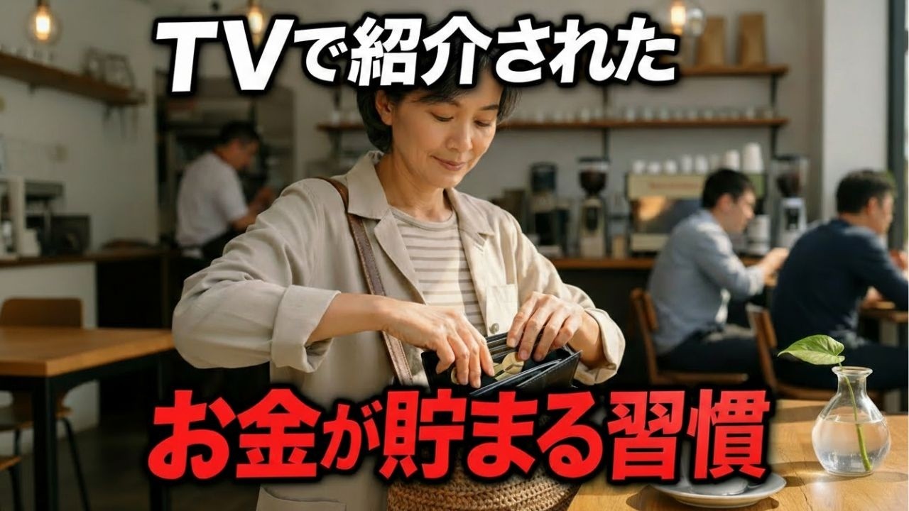 60代から嫌でも金持ちになる。TVで紹介された「5つの魔法の習慣」が凄すぎた 【シニア朗読雑学】大人の朗読