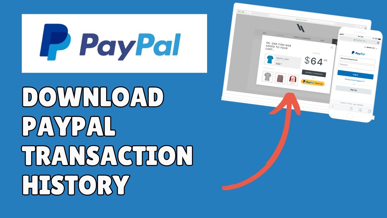 Как скачать историю транзакций PayPal за 2026 год?
