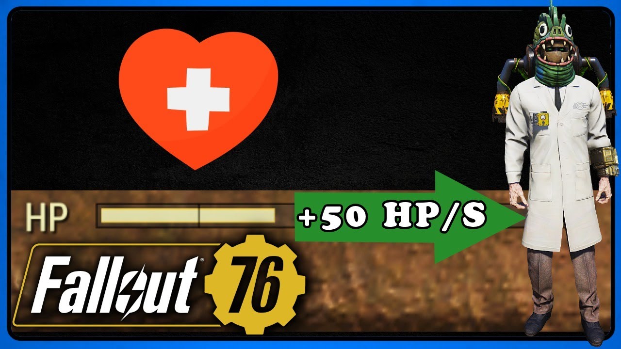 Zero Stimpaks Needed! This Passive Healing is BROKEN in Combat – Fallout 76
