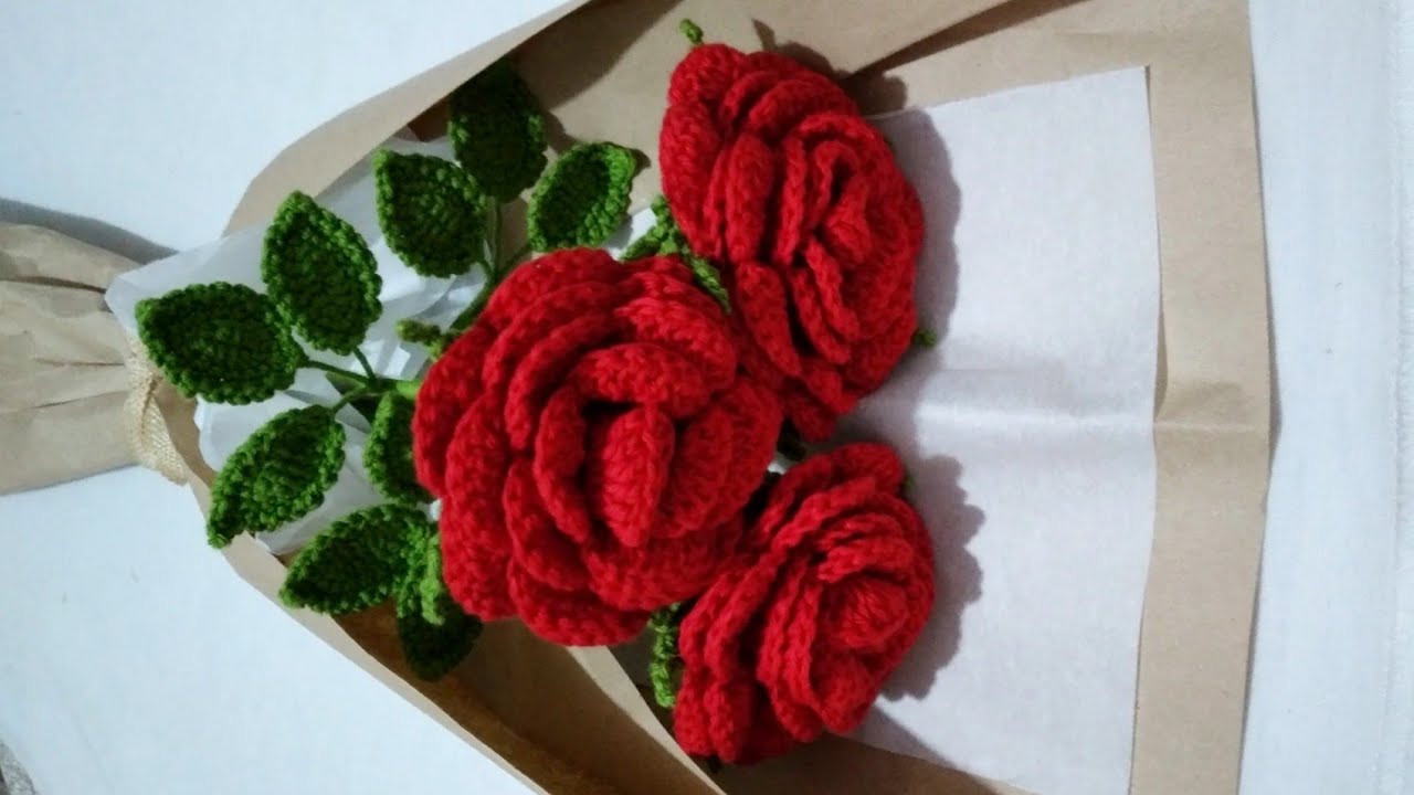 Rosas tejidas a crochet | Teji2Sindi ♡