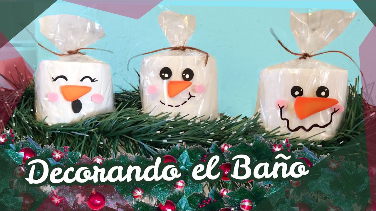 ⛄💫Papel Higiénico Navideño ::Ideas Navideñas fáciles