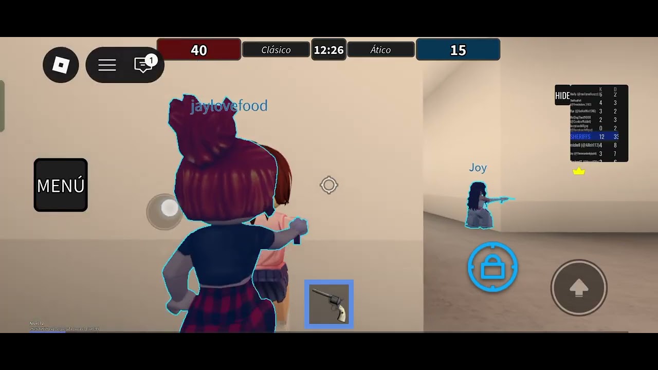 Gameplay murder vs sheriff 