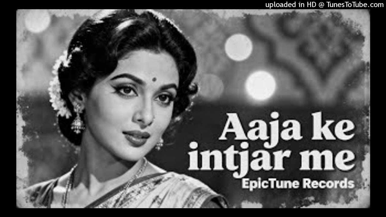 Aaja Ke Intezar Main  _ Old Hindi Romantic Song _ Heart Touching 60s-70s Vibe Love Song_128K)_1