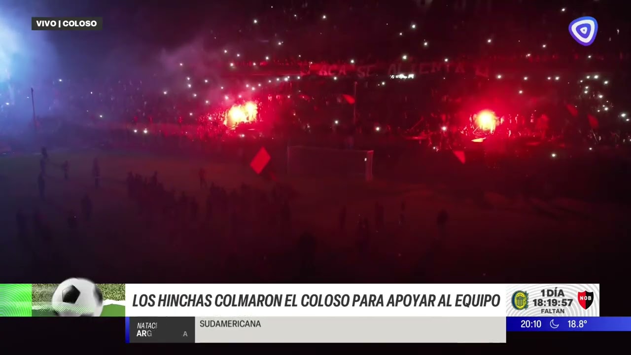 Banderazo leproso en la previa de un nuevo clásico rosarino