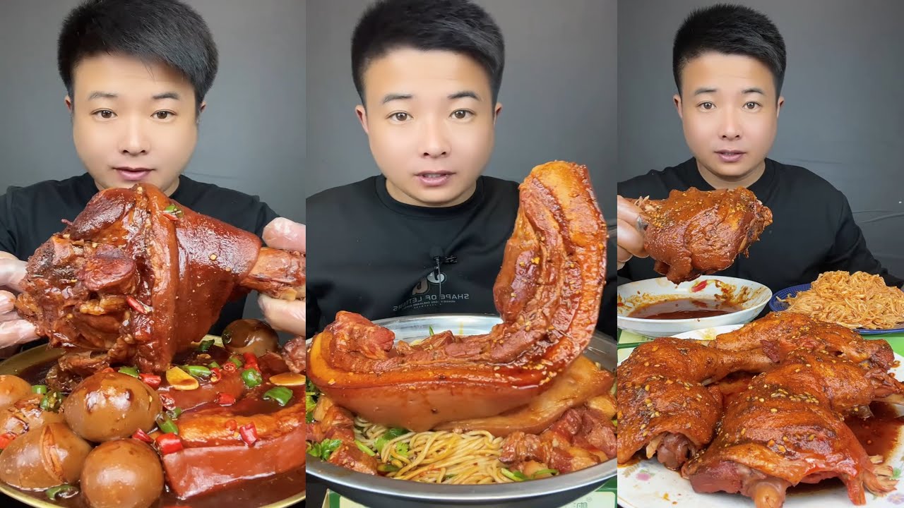 【ASMR】【MUKBANG】東坡肉 GIANT PORK BELLY | EATING SHOW | CHINESE MUKBANG | 食べ | 吃播 LOVE ASMR •JENNIE #240
