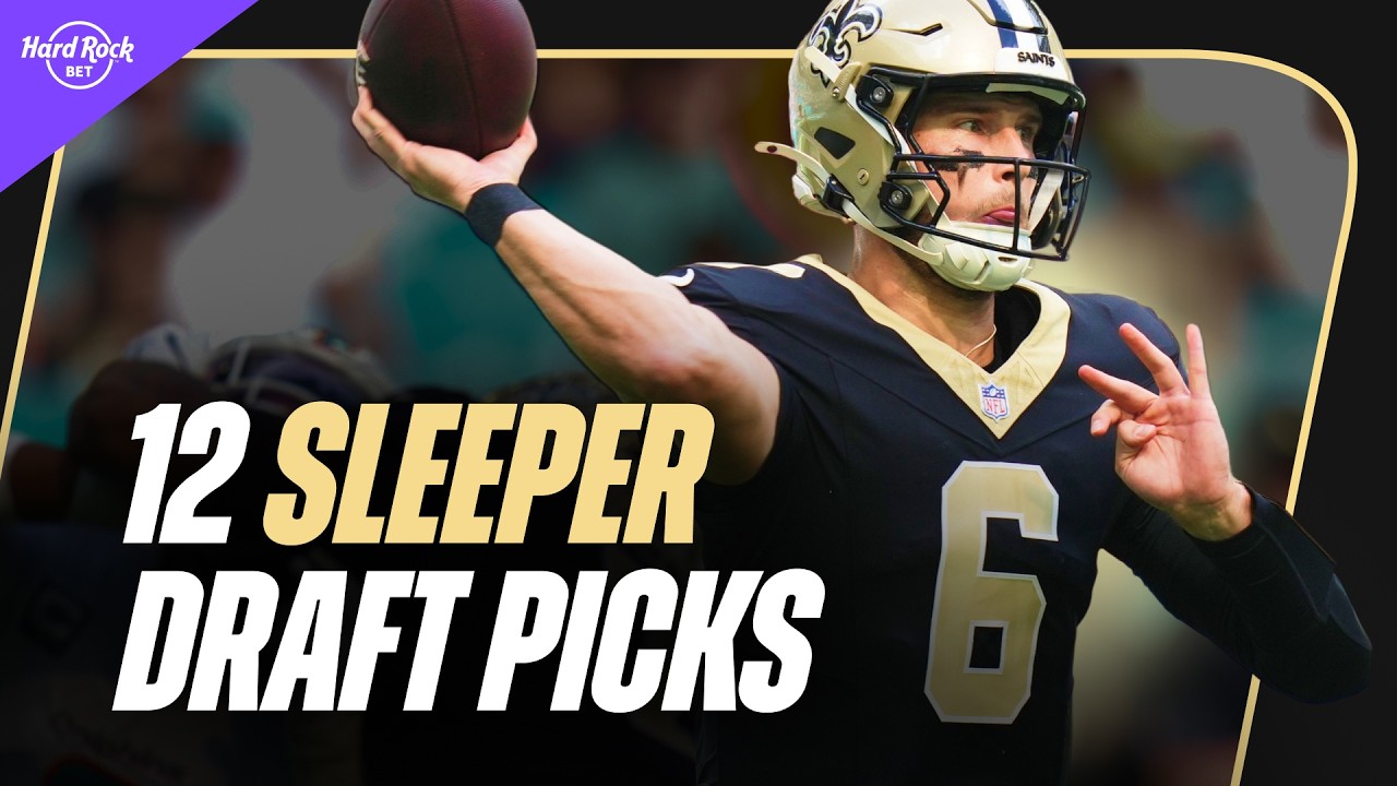 12 HIGH-UPSIDE Fantasy Football Draft Picks | Target These Breakouts or Avoid the Risk?