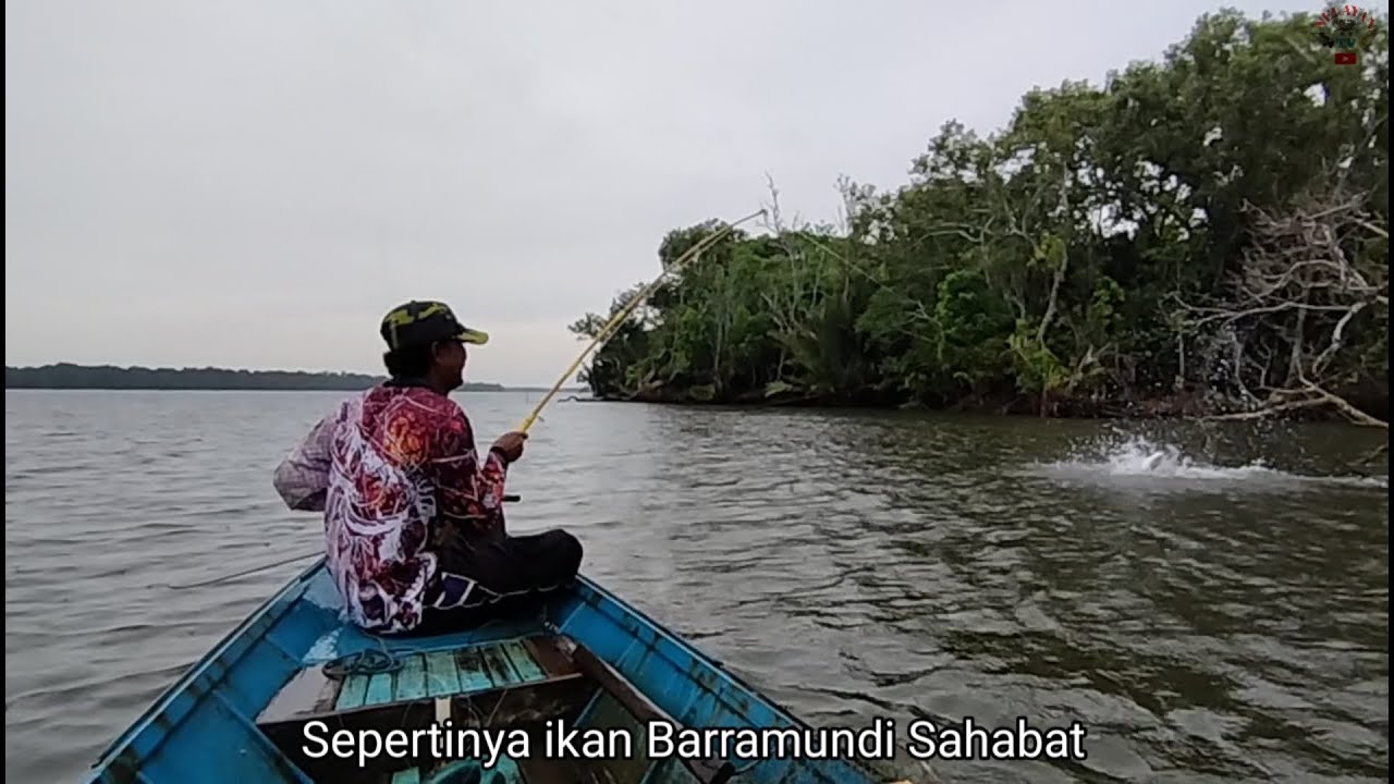Berkat usaha akhirnya Strike juga ikan kakap putih