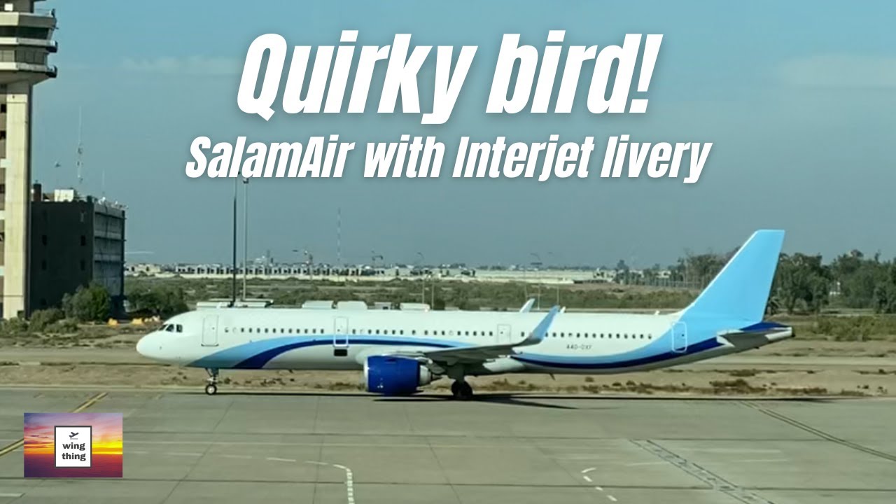 SalamAir with Interjet Livery - A321neo - Economy flight review - BGW to MCT