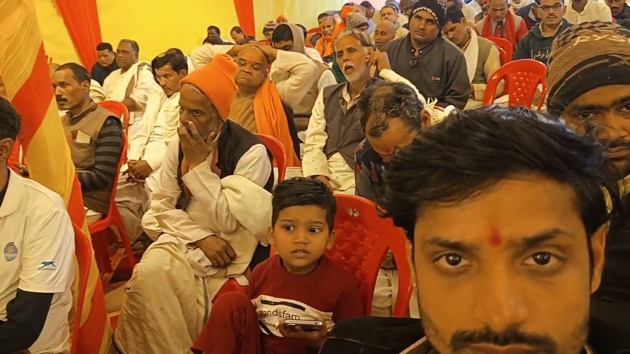  इस कथा में जो सूकुन मिला वो कहीं नहीं मिलेगा#viral #vlog #viralvideo भीर बहुत ज्यादा