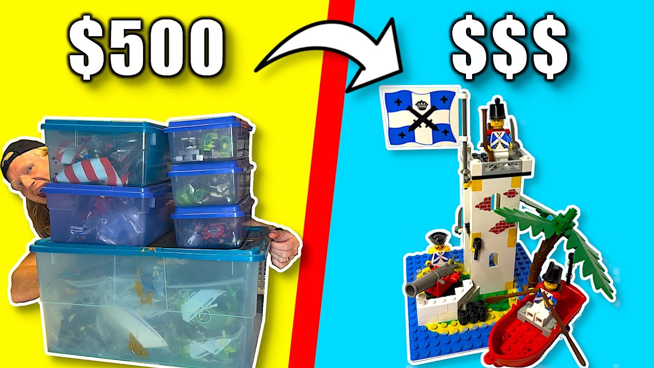 Was This VINTAGE LEGO Set Haul Worth It?