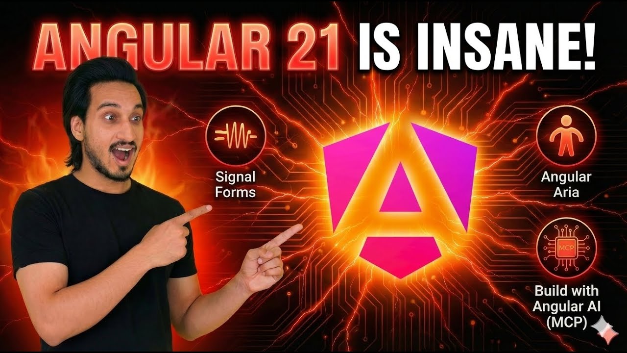 Angular 21 — это безумие: формы сигналов с пользовательскими валидаторами, Aria и сервер MCP на б...