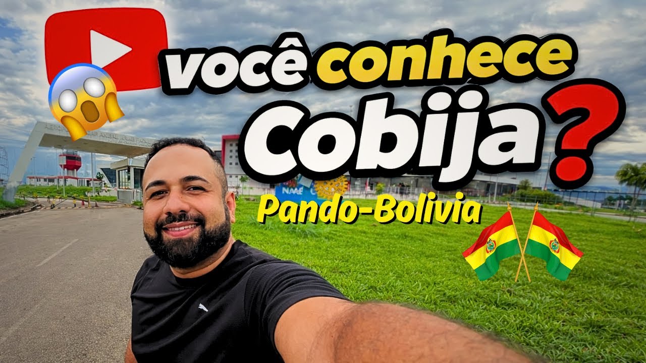 A Bolívia que ninguém te mostra 🇧🇴 | Tour por Cobija, fronteira com o Brasil
