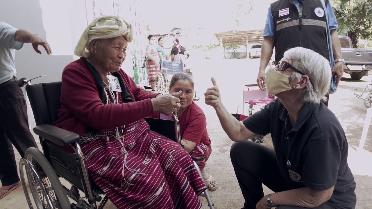 Community Based Rehabilitation (CBR) Program - Wheelchair Distribution in Mae Chaem