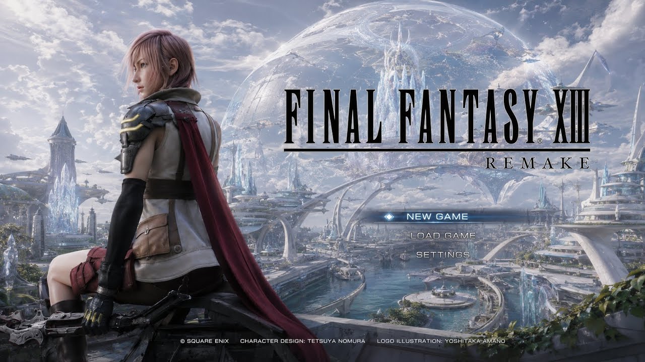 Final Fantasy XIII Remake Gameplay Trailer 