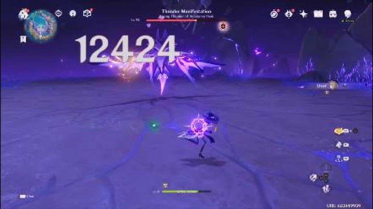 physical DPS Lisa solo Thunder Manifestation