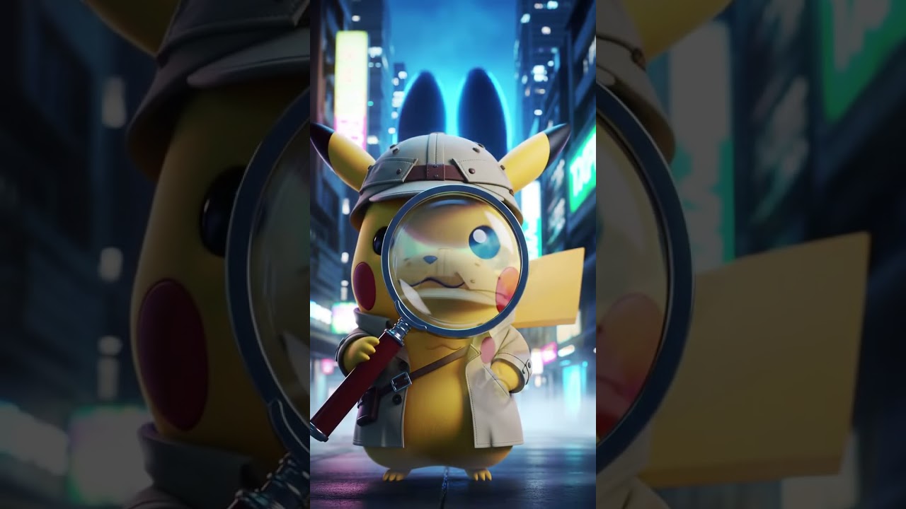 What is Detective Pikachu investigating now?! 🕵️‍♂️⚡